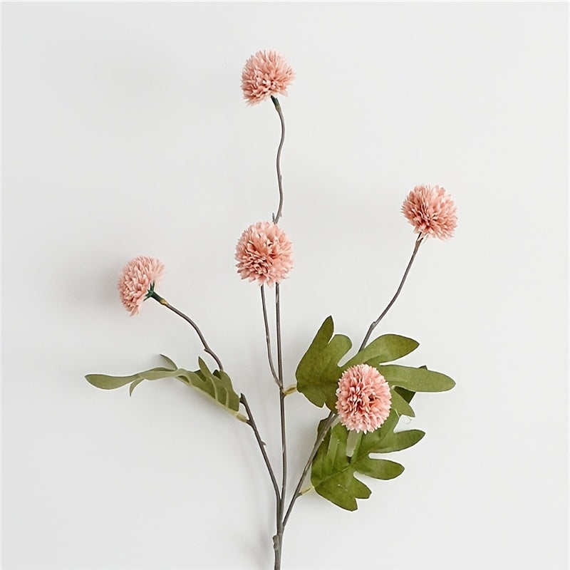 European-Style Artificial Dandelion Flower Decoration with Colorful Flowers