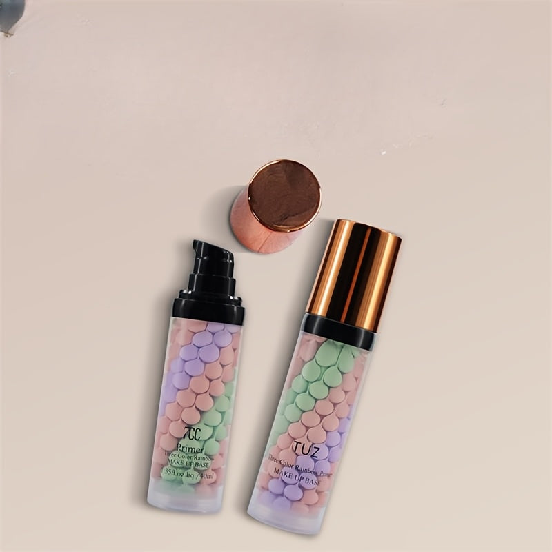 Crema hidratante prebase iluminadora para tono de piel de 3 colores para mujer