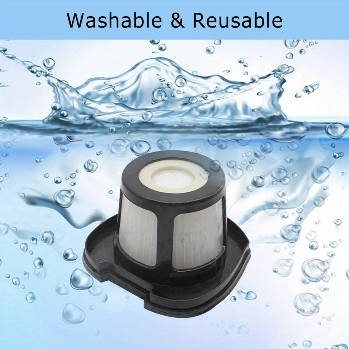 Hayvonlarning sochlarini tozalash qoʻl vakuumining almashtirish filtrlari, tarmoq va koʻpik, 2284W, 2389, 2390 modellari bilan mos keladi