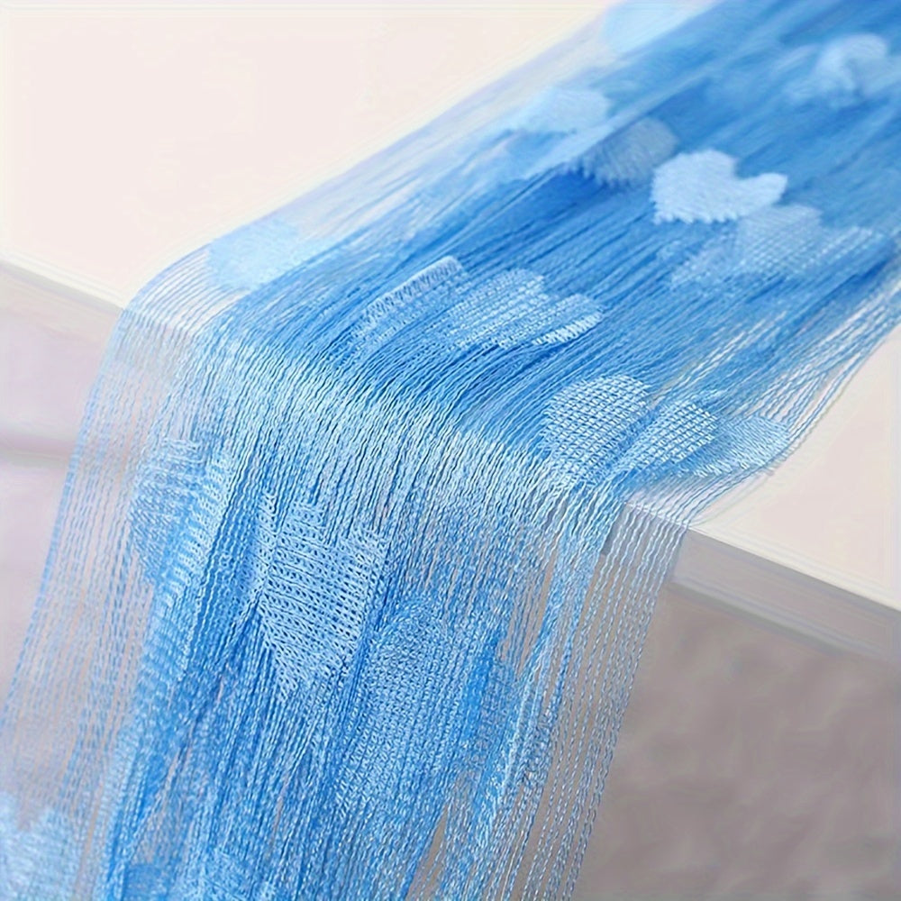 Pink Heart Tassel Door Curtain for Weddings and Home Decor