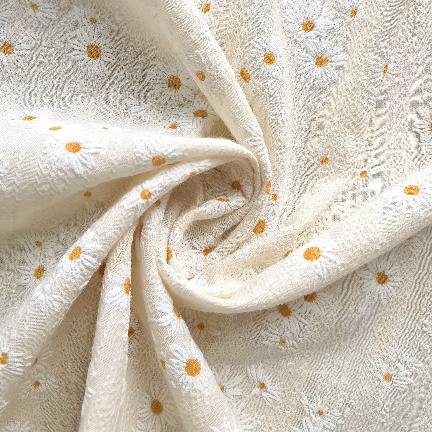 Country Chic Red Daisies and Cherries Curtains with Rod Pocket for Kitchen and Porch