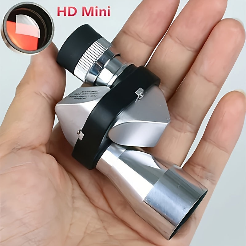 Mini Pocket Binoculars 8x20 Portable Monocular for Outdoor Activities Gray