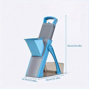 Multi-Function Vegetable Cutter with Adjustable Blades and Non-Slip Base