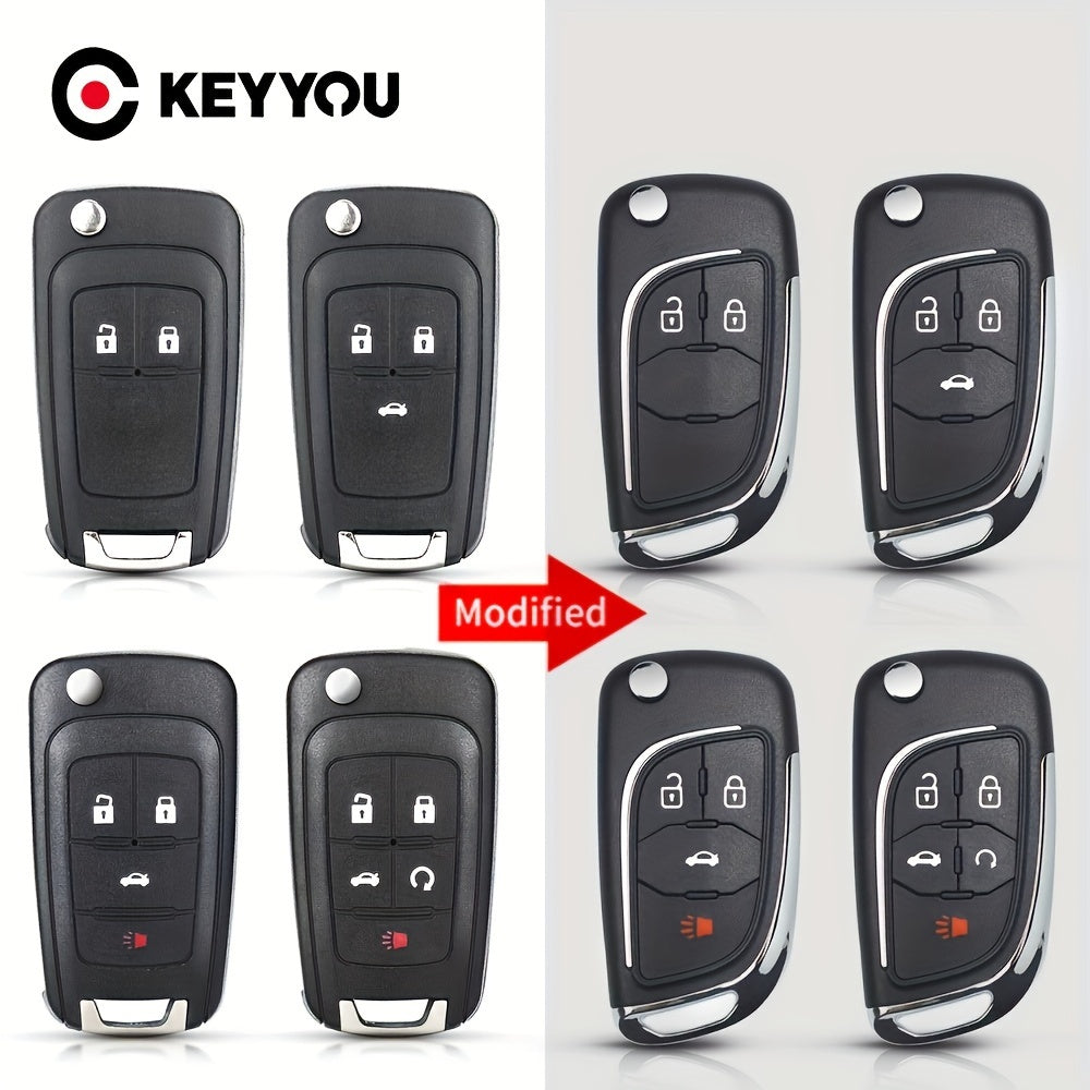 Remote Car Key Shell for Chevrolet Cruze Epica Astra Lova Camaro Vauxhall