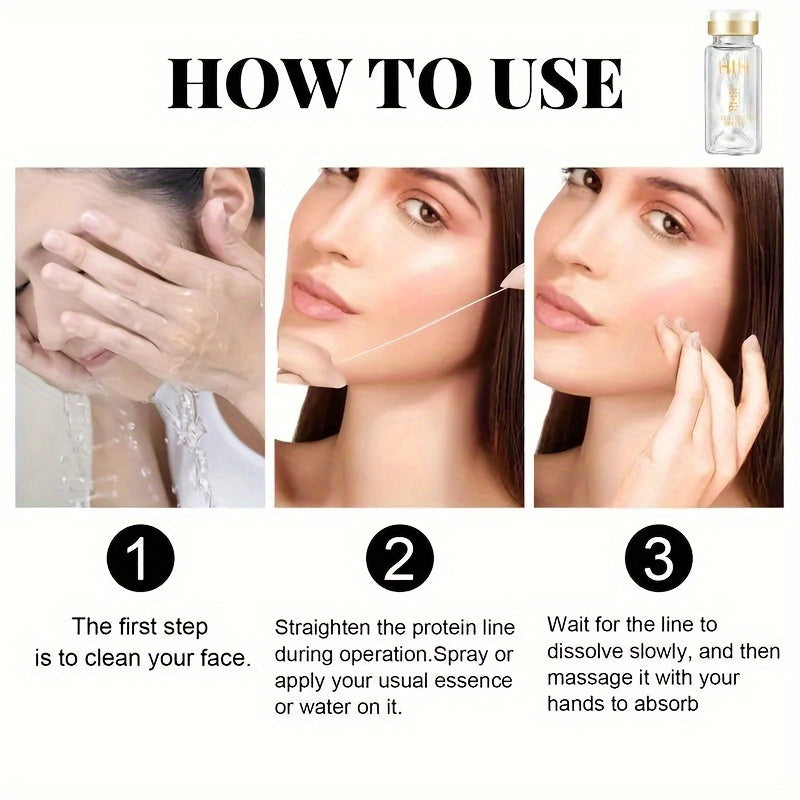 Сыворотка для лифтинга лица с коллагеном и гиалуроновой кислотой для увлажнения и подтяжки, унисекс