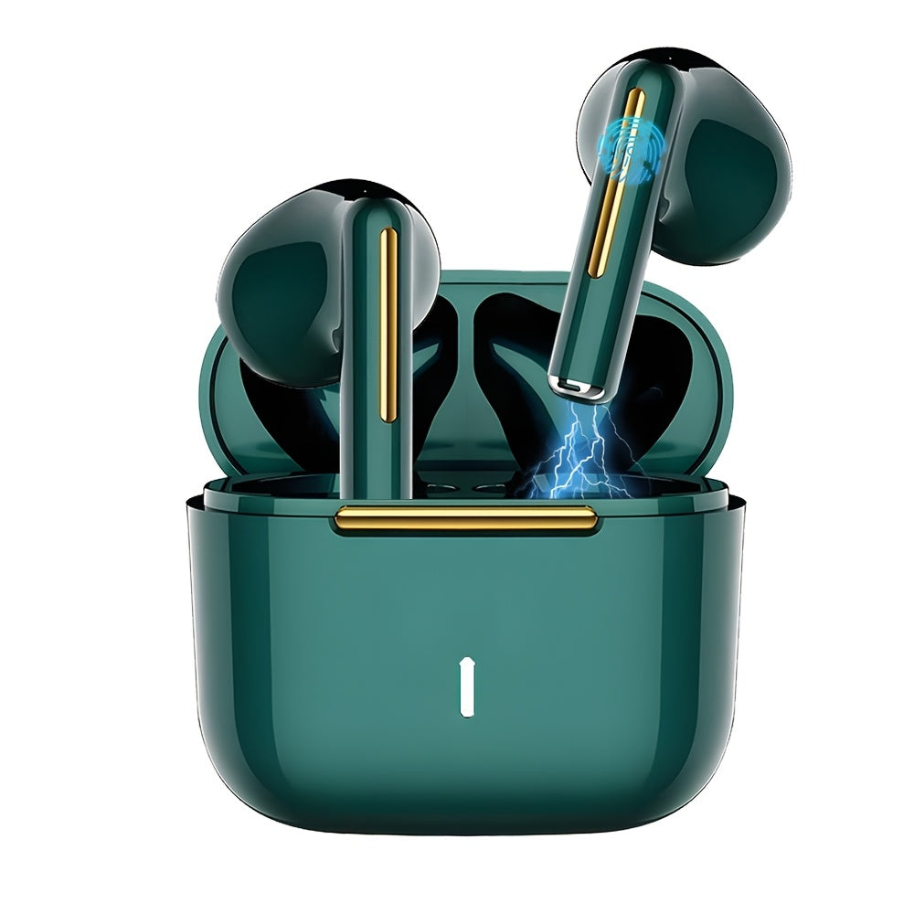 Беспроводные внутриканальные наушники H6 с управлением громкостью, длительным временем работы от батареи, стабильным соединением, комфортной и надежной посадкой, большим динамическим рупором, эргономичным дизайном для спорта, качеством HD для звонков.