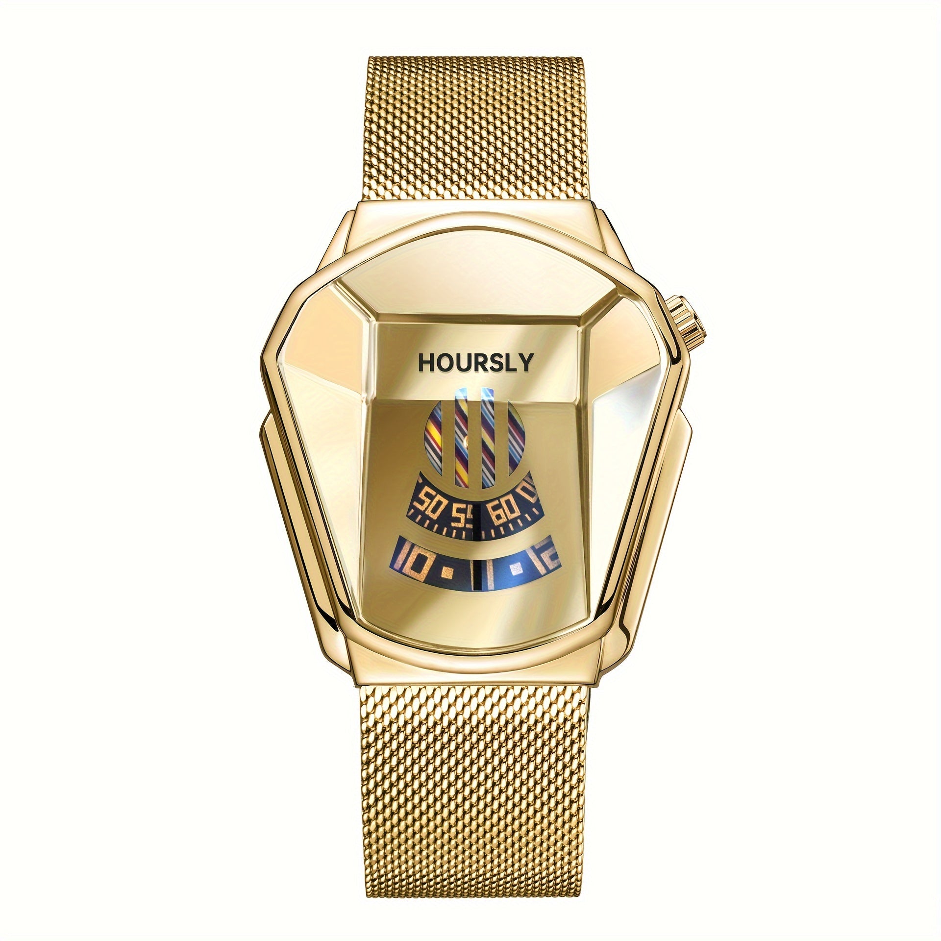 Erkaklar va ayollar uchun zamonaviy dizayn va innovatsion g'oyalar bilan uniseks moda soat