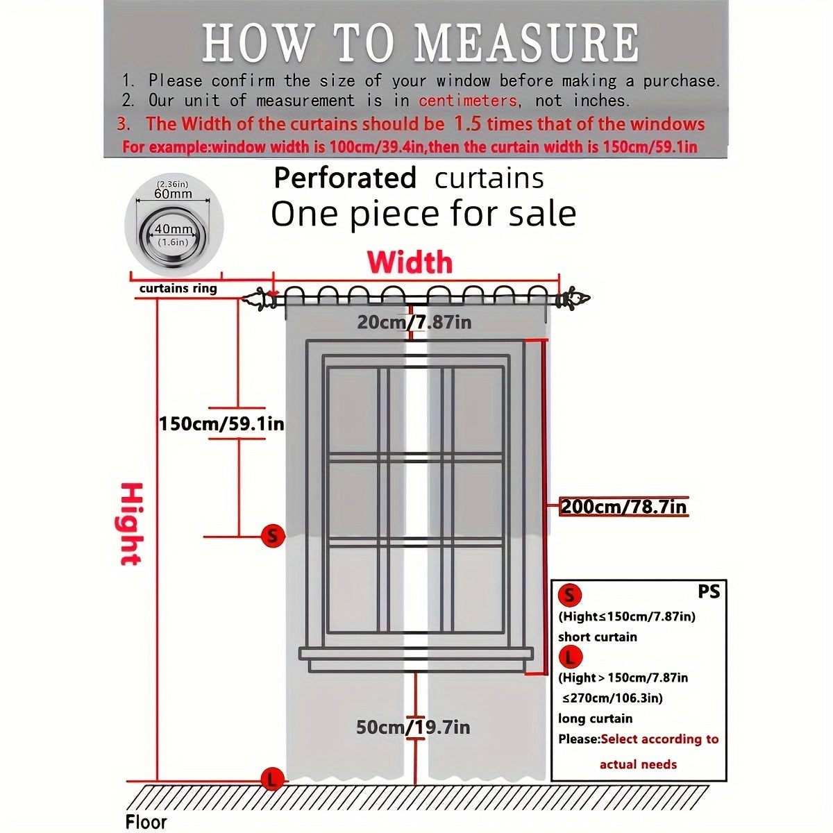 Blackout Curtains with Sequin Decoration for Bedroom or Living Room 1 Piece