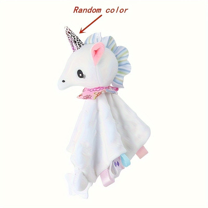 Soft Animal Lovey Stuffed Toy Elephant for Toddlers Hand Washable Soothing Companion