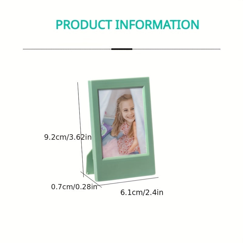 Mini 3-Inch Classic Standing Photo Frame for Polaroid Photos