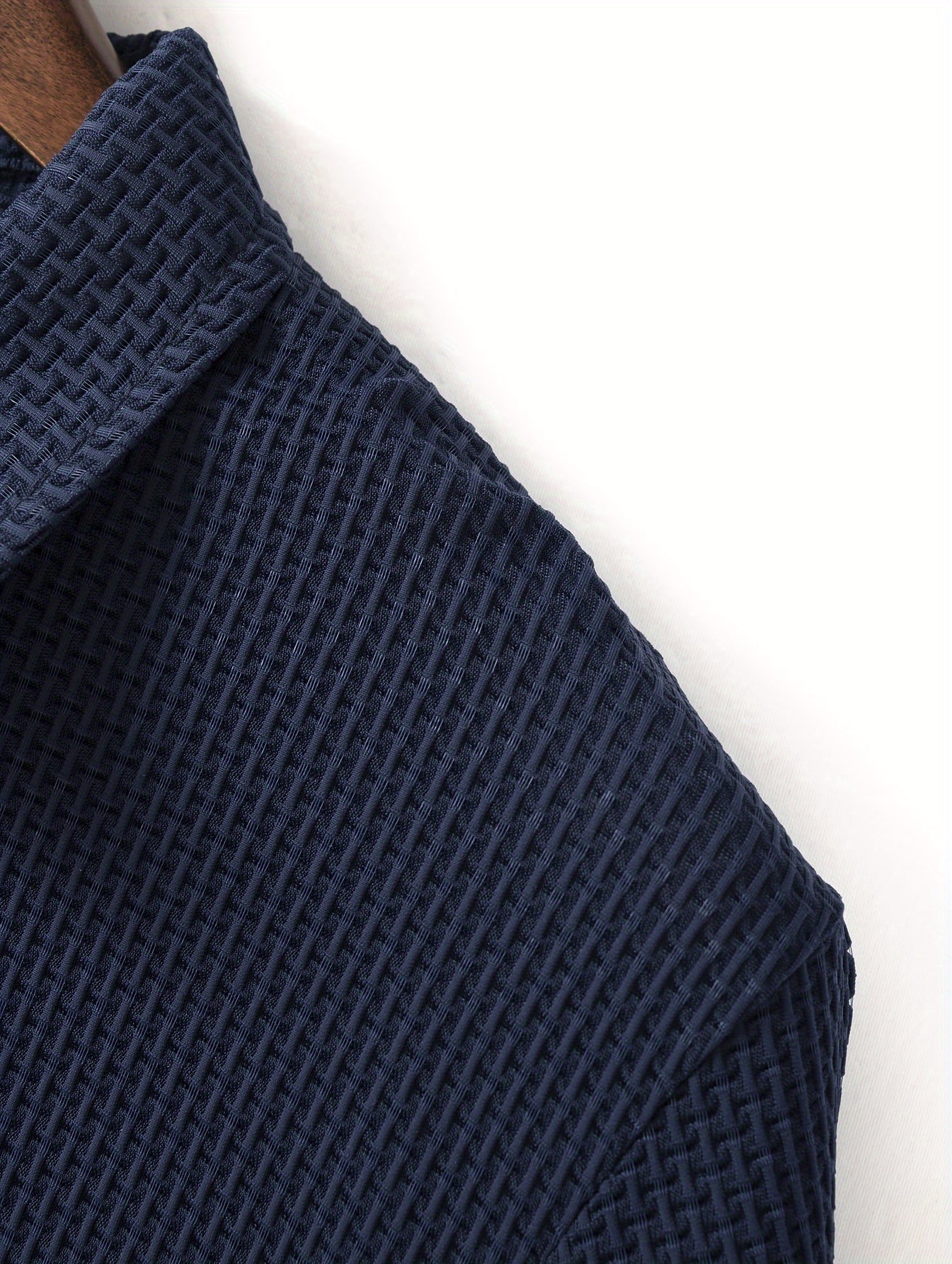 Men's Mesh Stretch Golf Shirt Short Sleeve Summer Outdoor Geometric Pattern