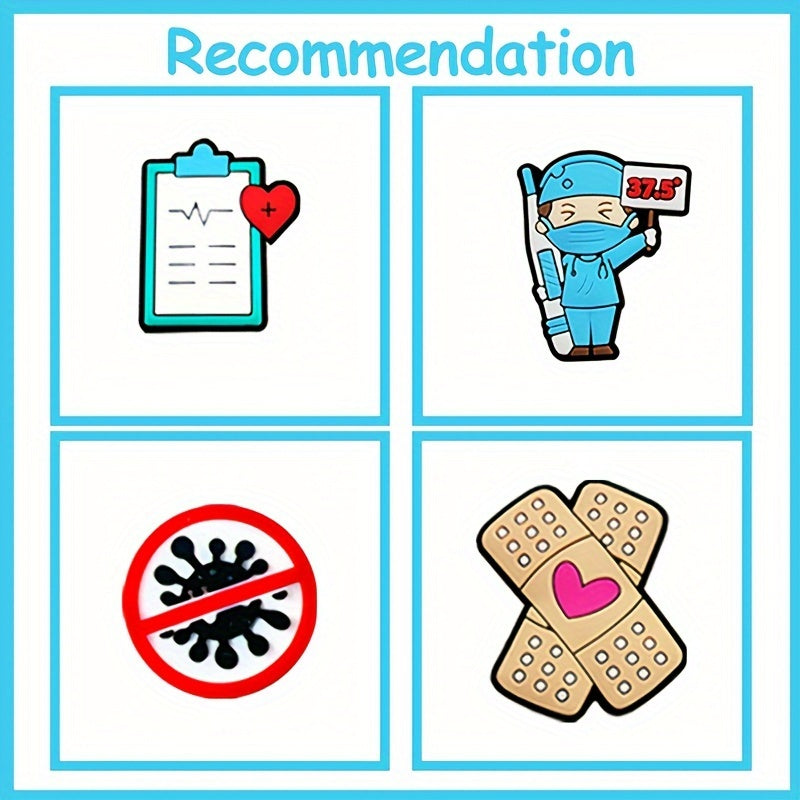 25pcs Medical Series Nurse Accessories Bandages Uniforms for Healthcare Professionals