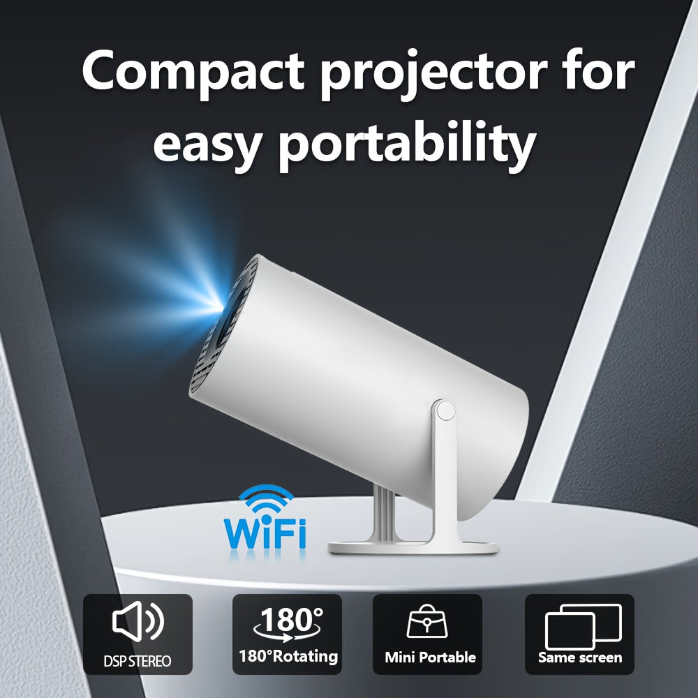 Mini Portable Micro Projector with WiFi 720P HD LCOS Display