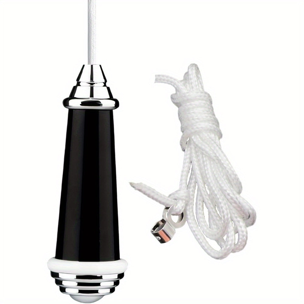 Stainless Steel Chrome Finish Toilet Ceiling Light Fan Switch with 100cm Nylon Pull String