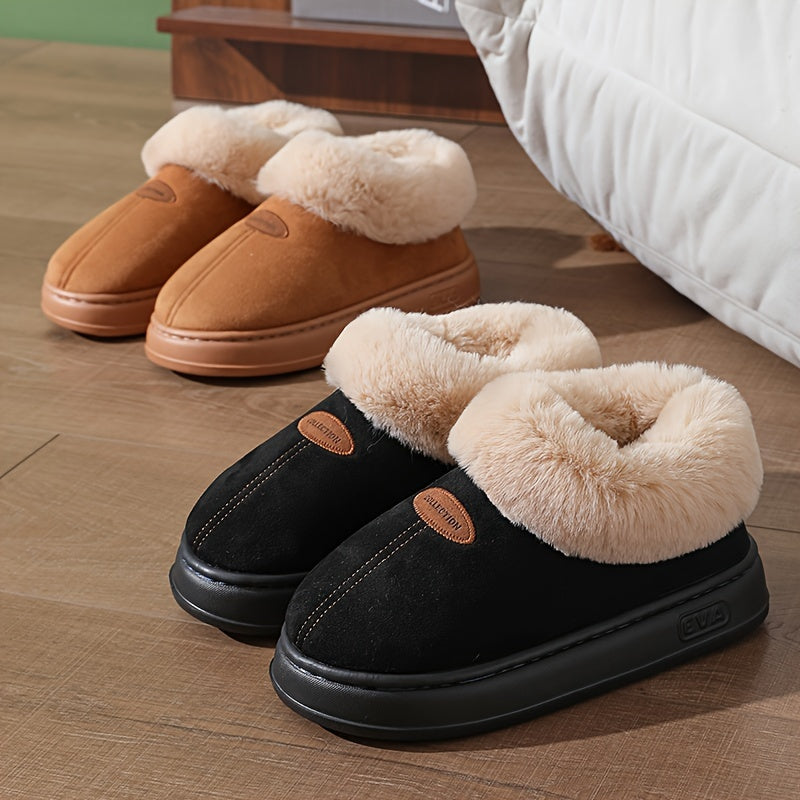 Women's Snow Boots Warm Thick Sole Indoor Outdoor Shoes