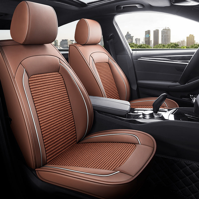 Car Seat Cover Breathable Full Surrounding Cushion for Sedan/Office Use
