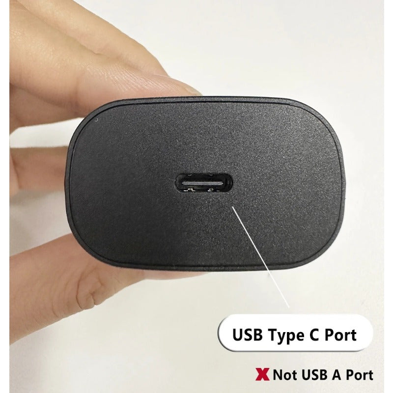 25W Fast Charging USB Type-C Power Adapter for Samsung Galaxy S23 Ultra S22 Note 20 S24
