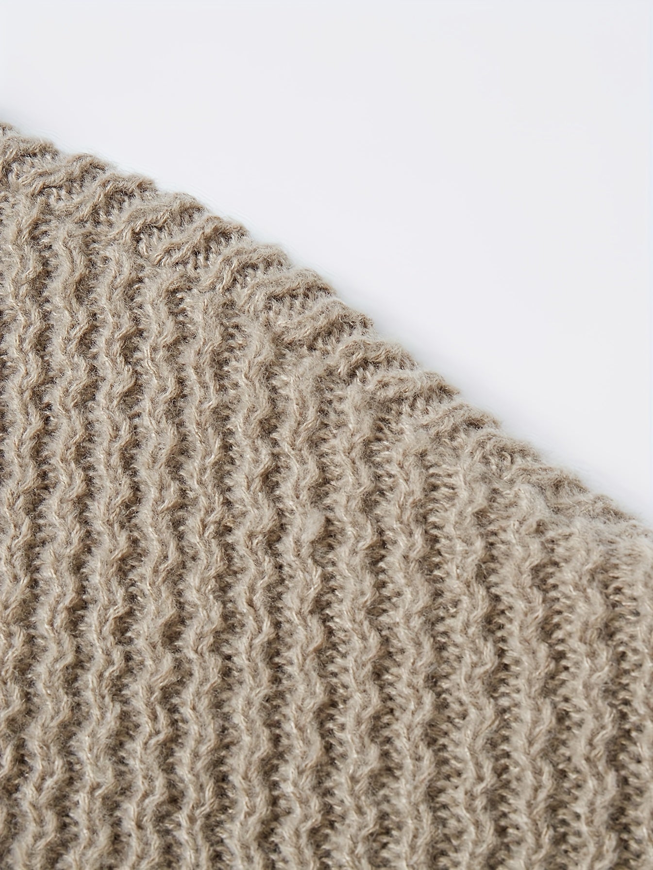 Suéter de punto casual de hombro caído, de color sólido, para otoño e invierno, para parejas