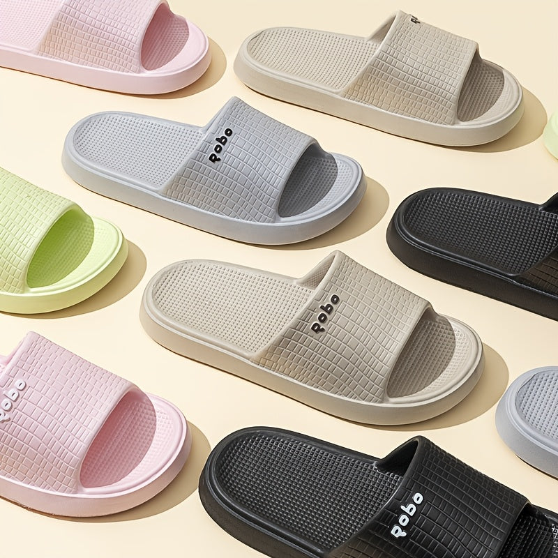 Unisex EVA Slippers Lightweight Soft Sole Non-Slip Shower Slides Outdoor Indoor