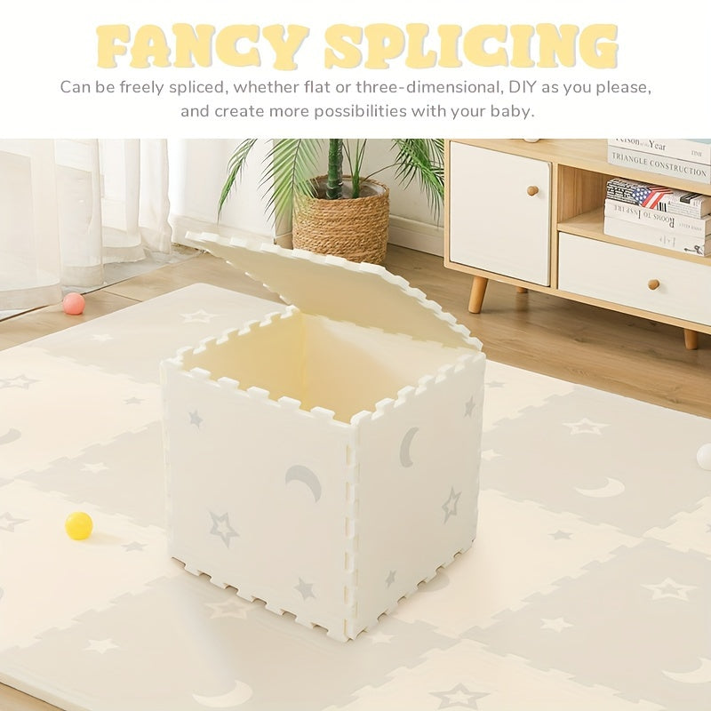 Set of 9 EVA Foam Interlocking Play Mats Puzzle Exercise Floor Tiles for All Ages