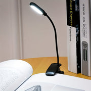 LED Book Light with Adjustable Arm and Push Button Control