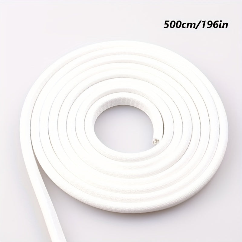 Protector de borde de goma para puertas de coche 5.0m, protector de borde para entrada automotriz