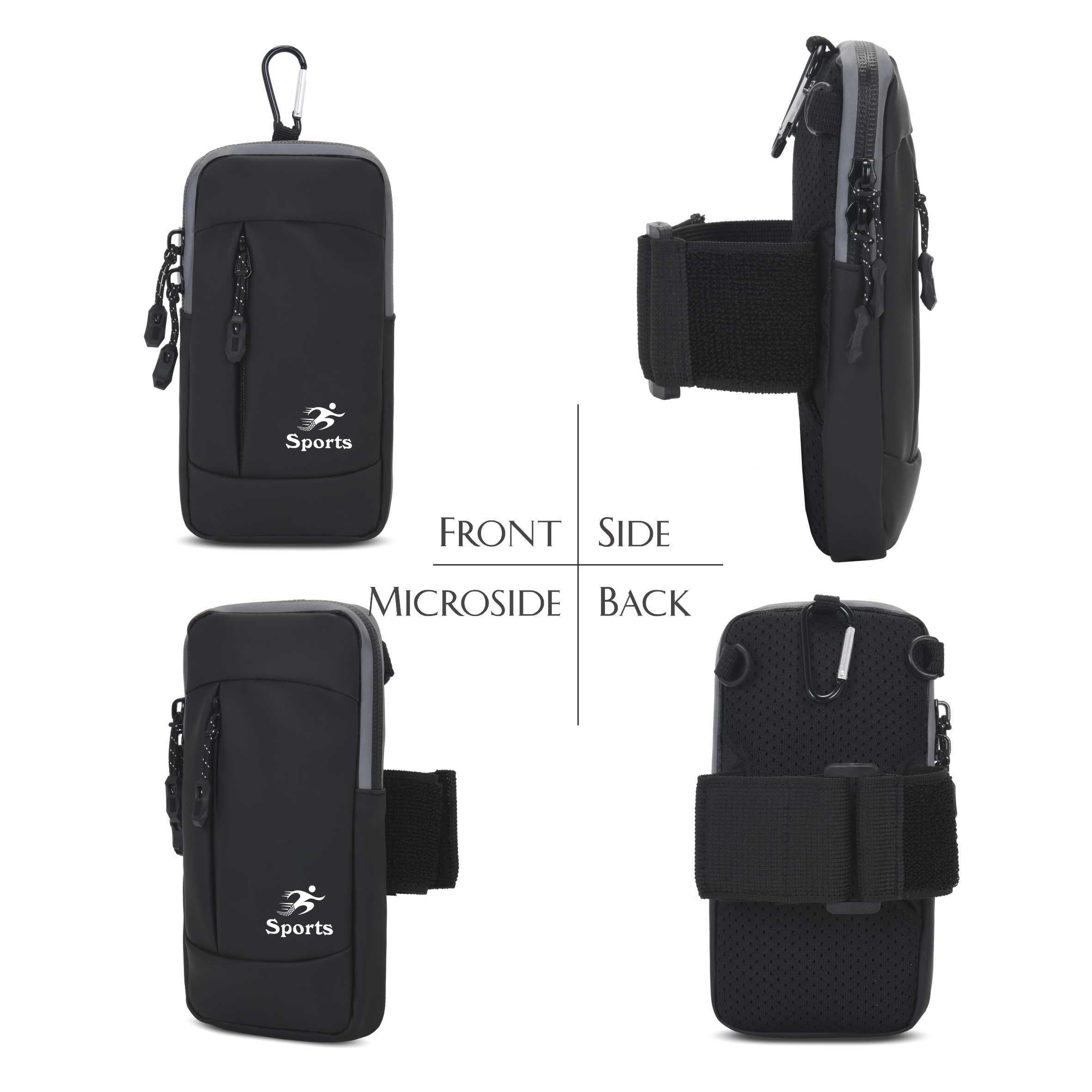 Мобильная сумка на руку для бега, сумка безопасности для джоггинга и мини-сумка через плечо для телефонов до 7 дюймов.