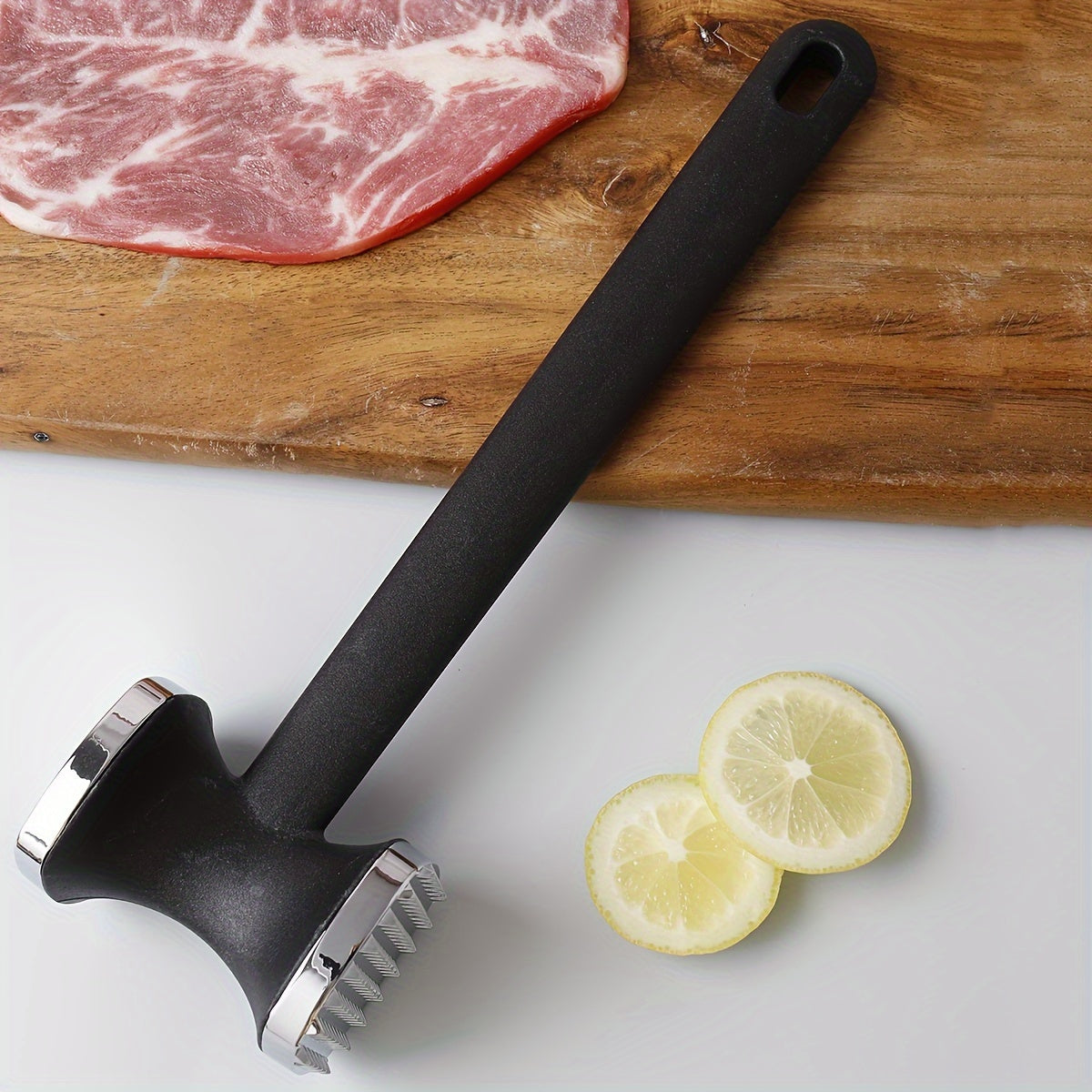 Zinc Alloy Meat Hammer, Metal Meat Tenderizer Tool for Kitchen Use