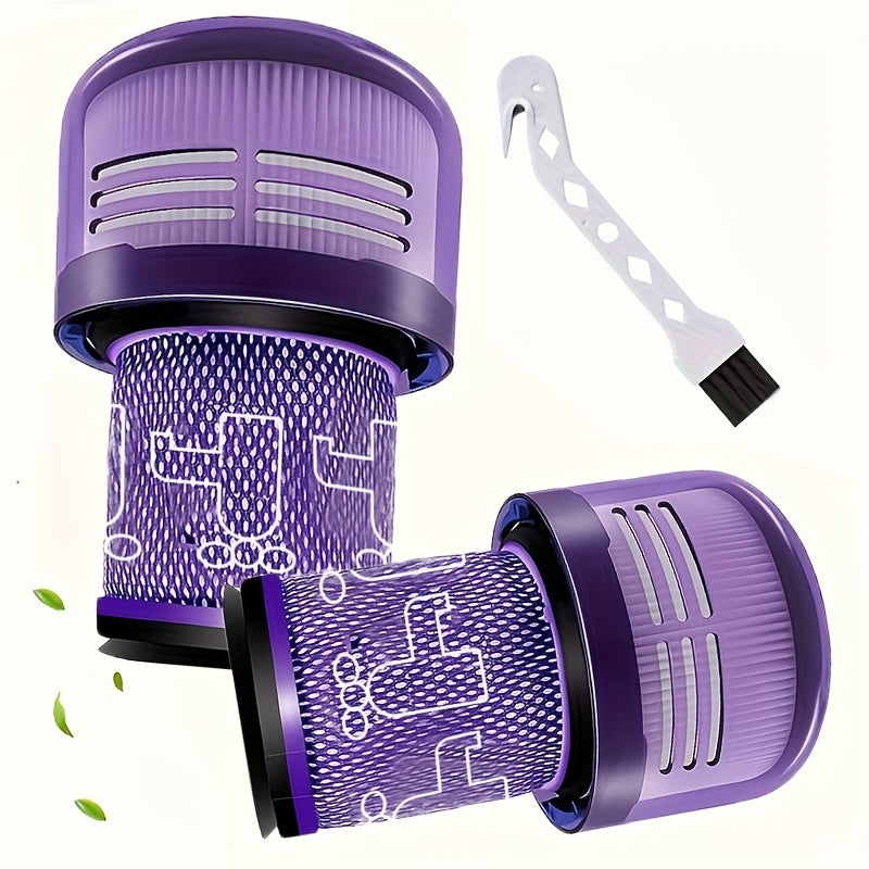 Ultra-Thin Wireless Vacuum Filter Replacement for V12, Compatible with Part 971517-01