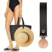 Leather Clip Strap for Bedding, Anti-Lost, Portable, Secure Quilt Clips