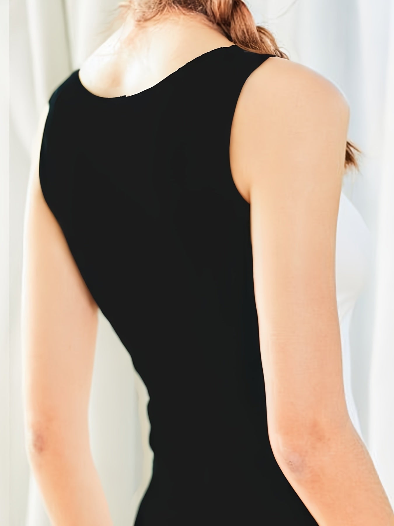 Women's Plus Size Ice Silk Tank Tops 3-Pack Breathable Quick-Dry Lightweight