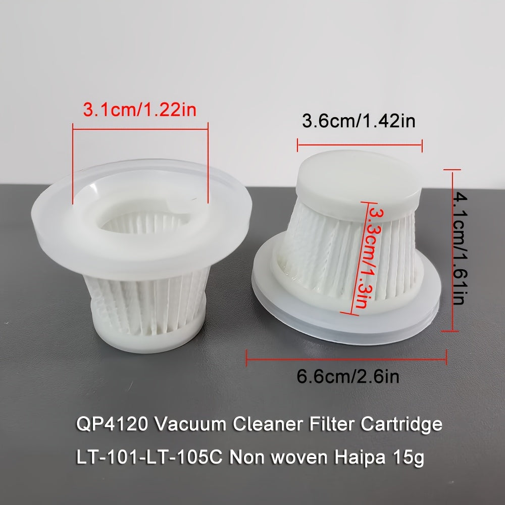 2 dona HEPA changyutgich filtri uchun portativ changyutgichlar QP4118 QP4119 LT-101 LT-105C bilan mos keladi