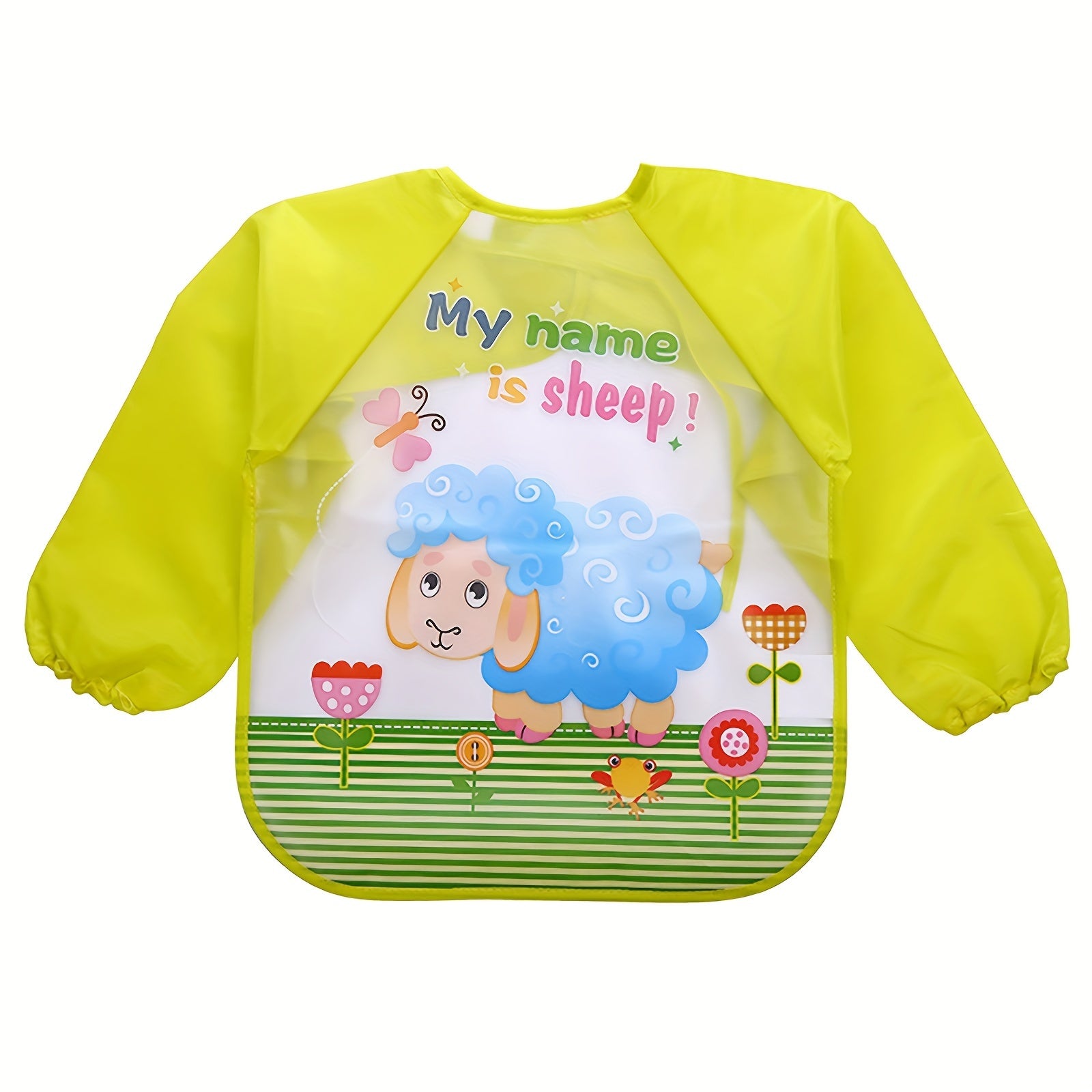 Waterproof EVA Baby Bib for Feeding and Play Multicolor Mess-Free Toddler Bib