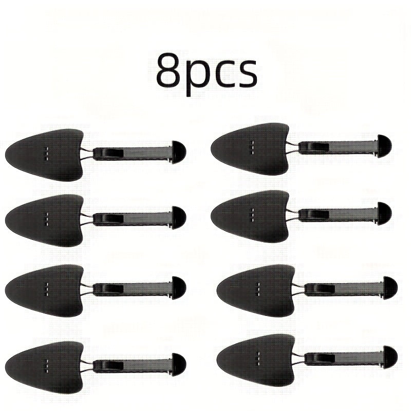 Men's Black Shoe Supports 4 Pack, Shoe Shape Maintainers, Extend Shoe Life