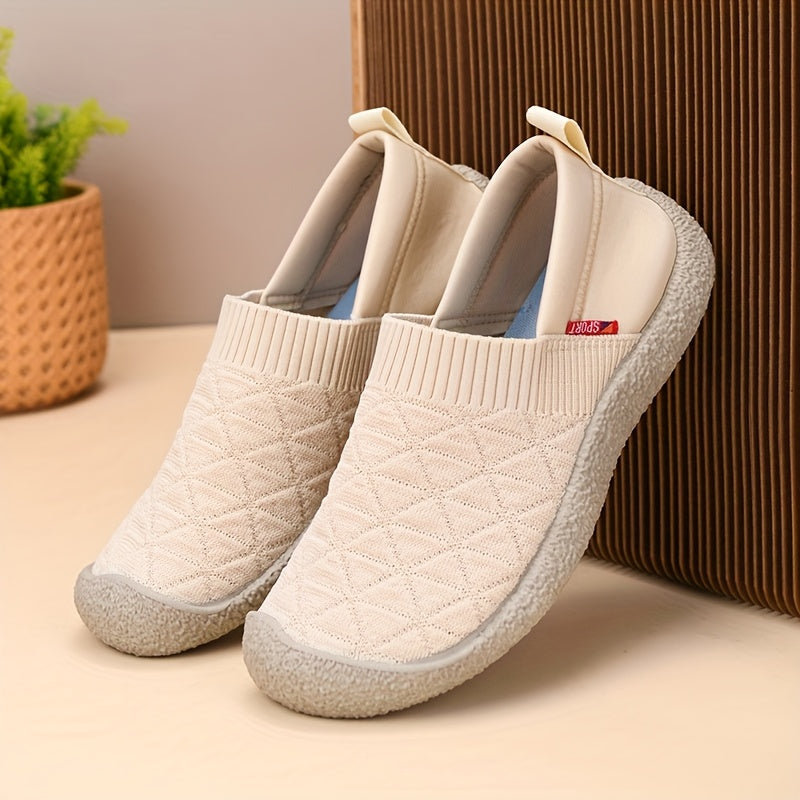 Women's Casual Slip-On Sneakers Fashionable High-End Comfort