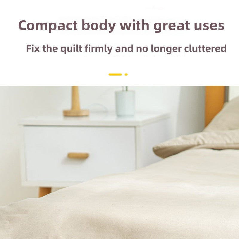 8-Pack Red Bedding Clips for Sheets and Quilt Covers Anti-Slip Quilt Fixing Clips