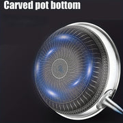 Tri-Ply Stainless Steel Frying Pan with Glass Lid, Dishwasher Safe, Versatile Cookware