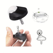 Plastic Front Wheel Caster Assembly for Vacuum Cleaners 500-900 Series