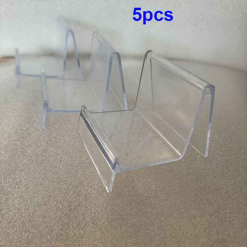 Acrylic Purse Display Stand Set for Wallets Clutches and Handbags