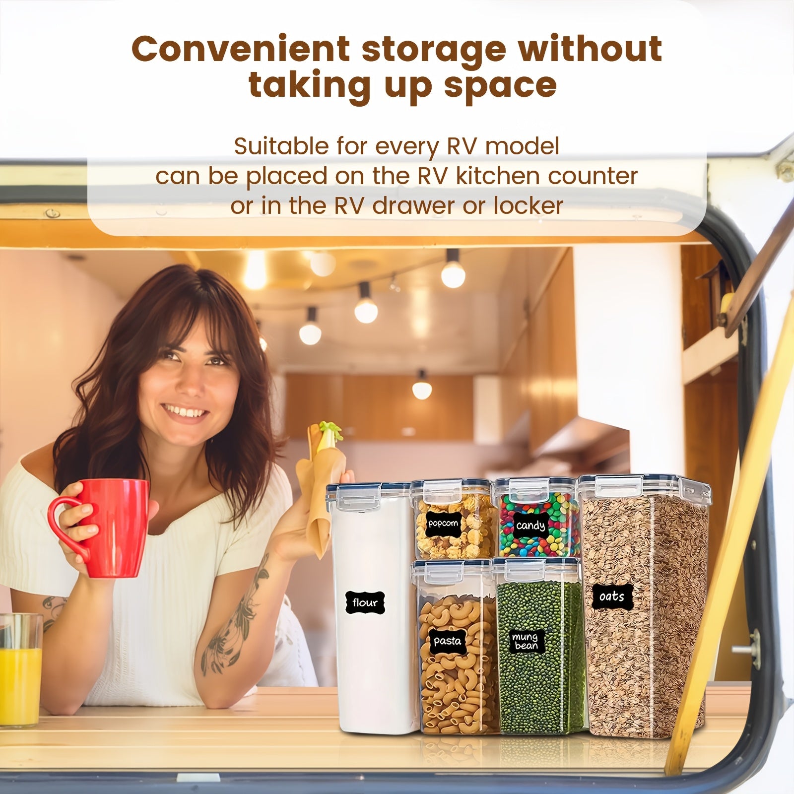 24 dona oziq-ovqat saqlash konteynerlari to'plami BPA-bezov, qavatlanadigan oshxona tashkilotchisi