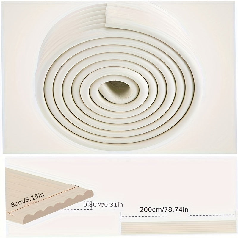 Protector de esquina de pared con acolchado suave para esquina de pared y borde de mesa tira anticolisión