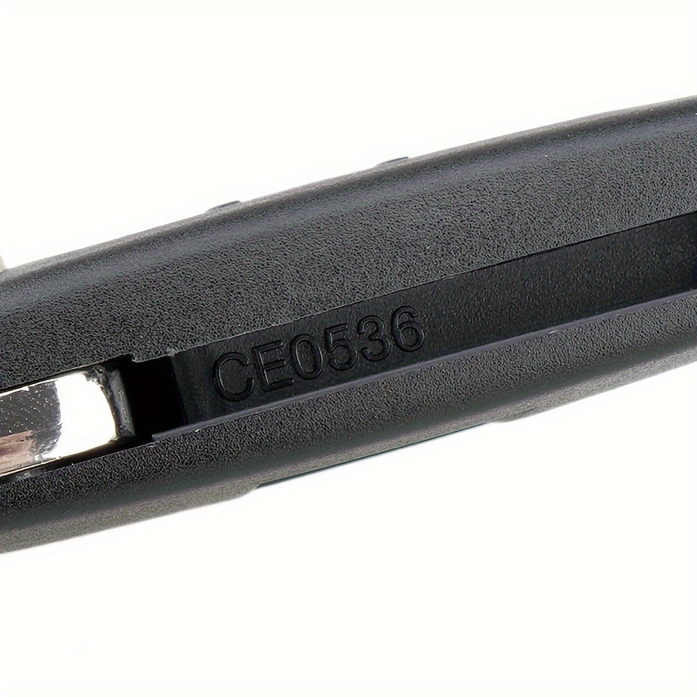 Car Key Fob Cover Replacement Flip Case for 207 307 308 407 in Black