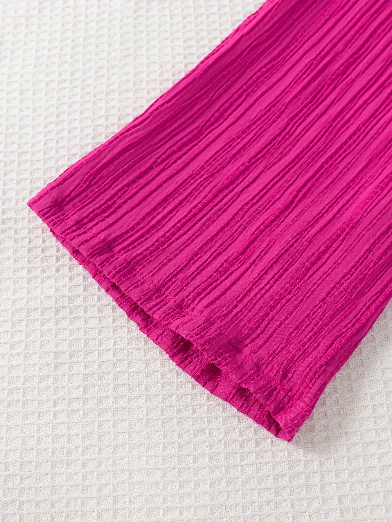 Girls Summer Outfit Set Sleeveless Top and Straight Pants for Kids