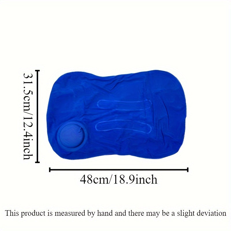 Inflatable Travel Pillow for Camping and Car Sleep Lightweight Compact Soft Cover