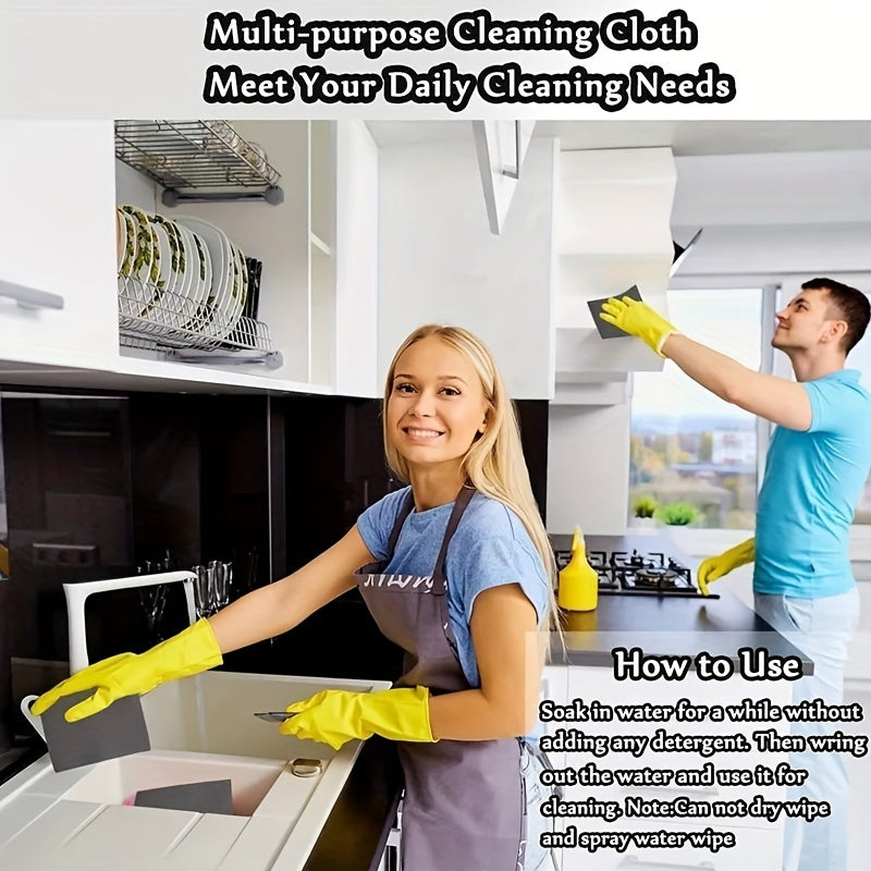 Microfiber Cleaning Cloths Set of 5 for Glass Mirrors and Surfaces