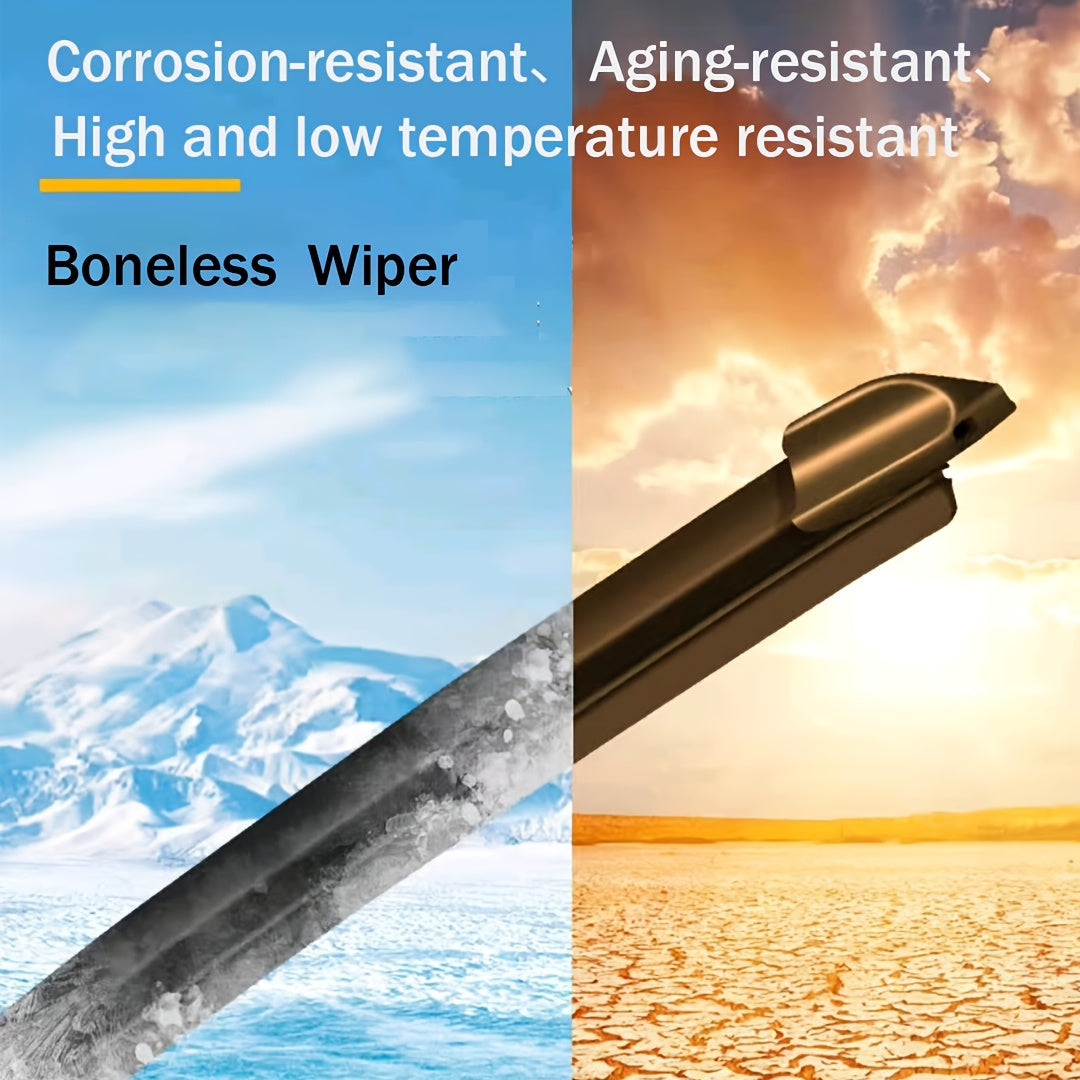 All-Season Car Windshield Wiper Blade Universal J/U Adapter High Temperature