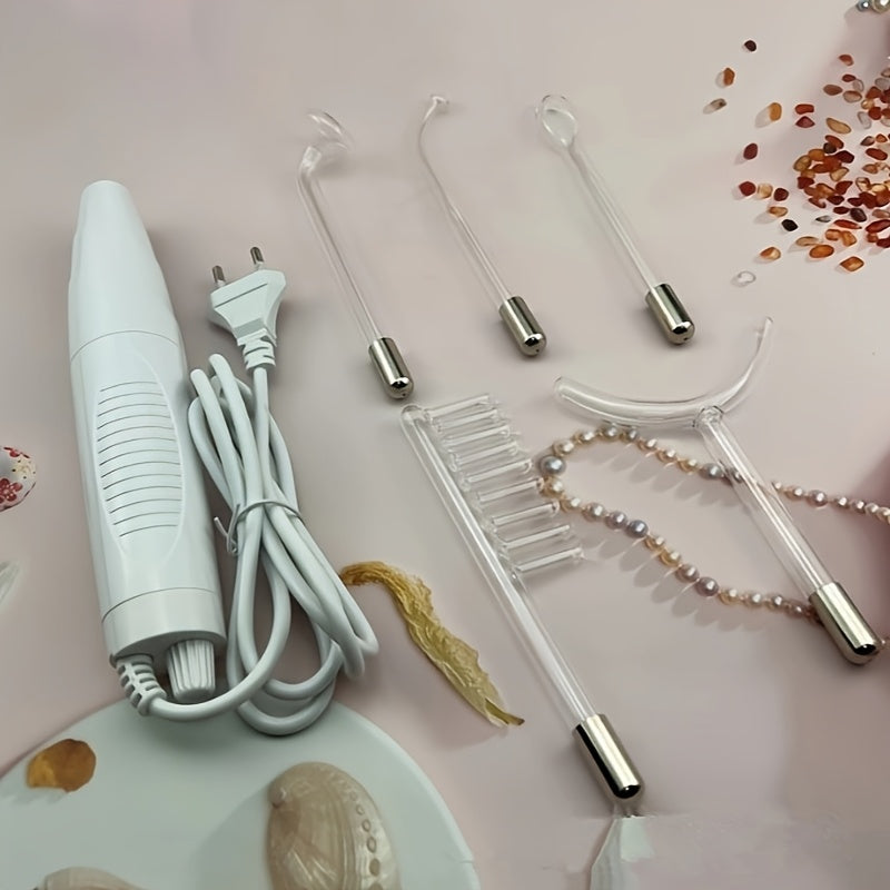 Portable Acne Removal Set with High Frequency Facial Stick for Home Use