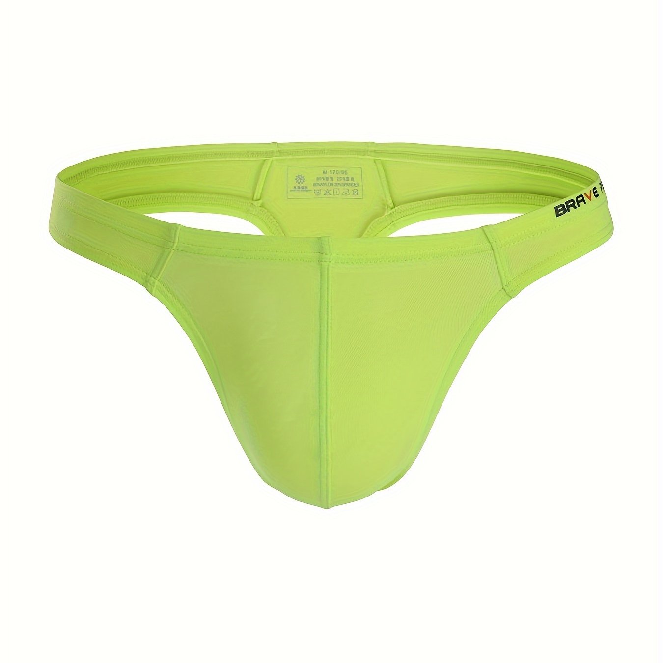 Men's Low-Waist Fitness T-Pants Stretch U-Shape Thongs