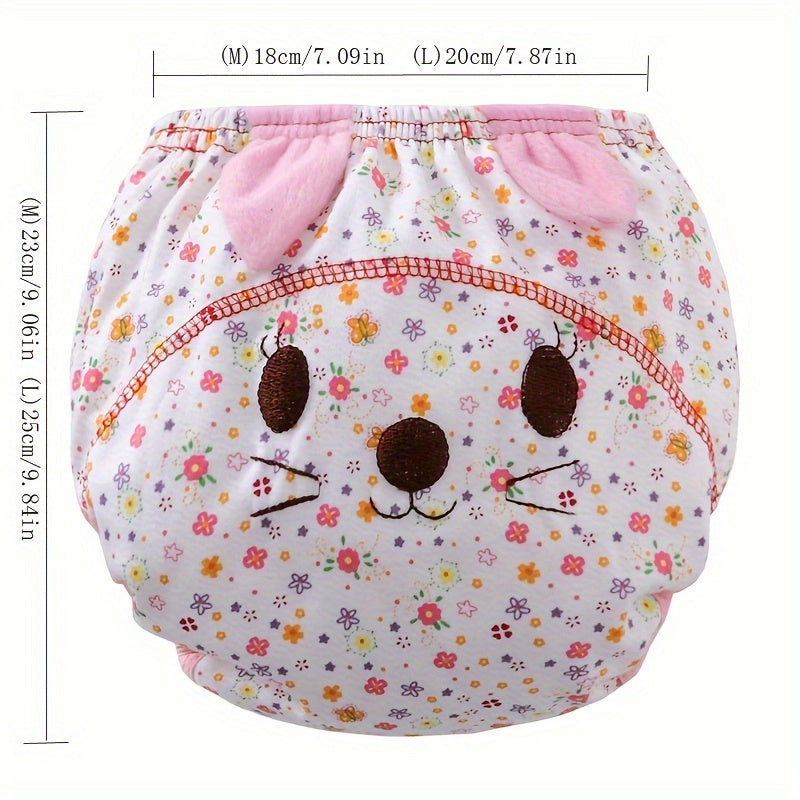 Cotton Reusable Training Pants for Toddlers Soft Diaper Underwear