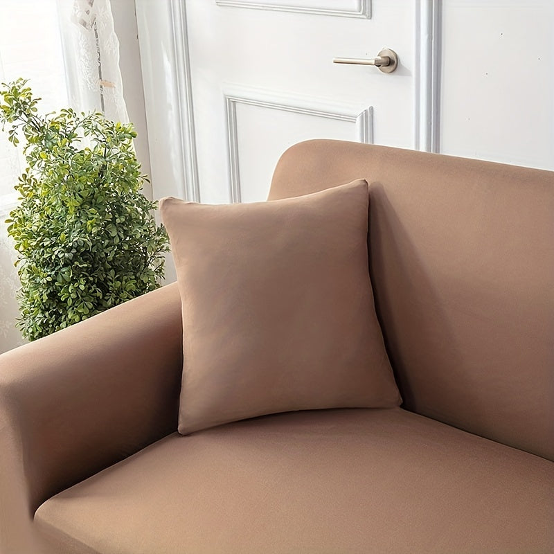 Мягкая на машинной стирке чехол для дивана из полиэстера с подходящим наволочкой для различных размеров